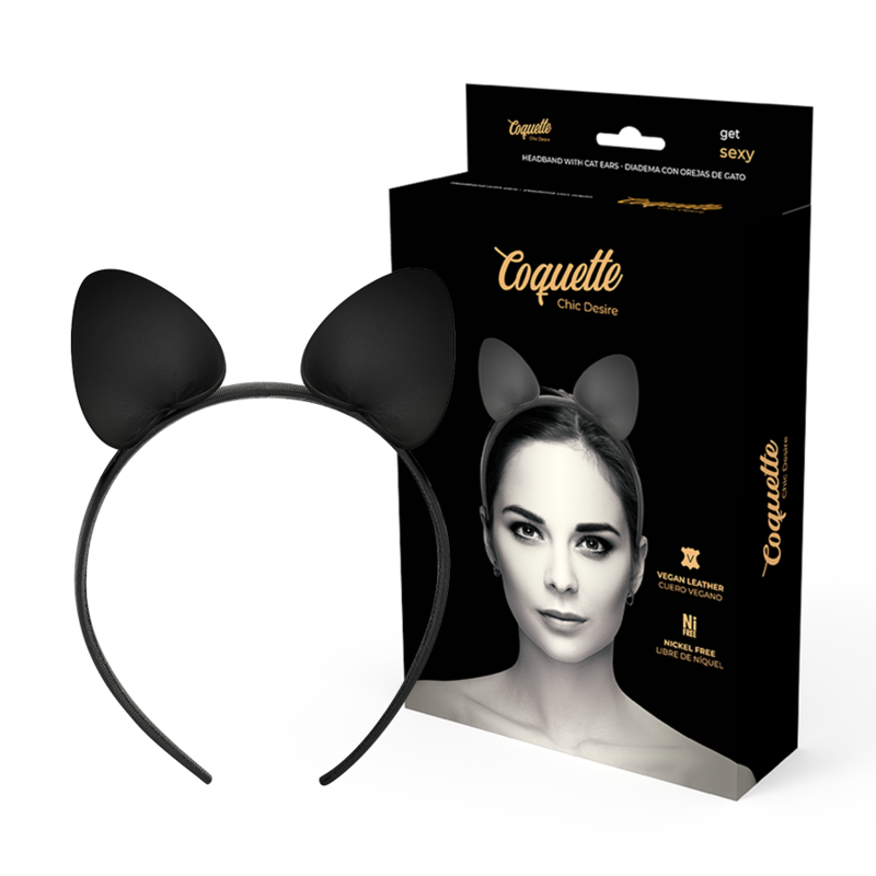 COQUETTE CHIC DESIRE – SERRE-TÊTE AVEC OREILLES DE CHAT