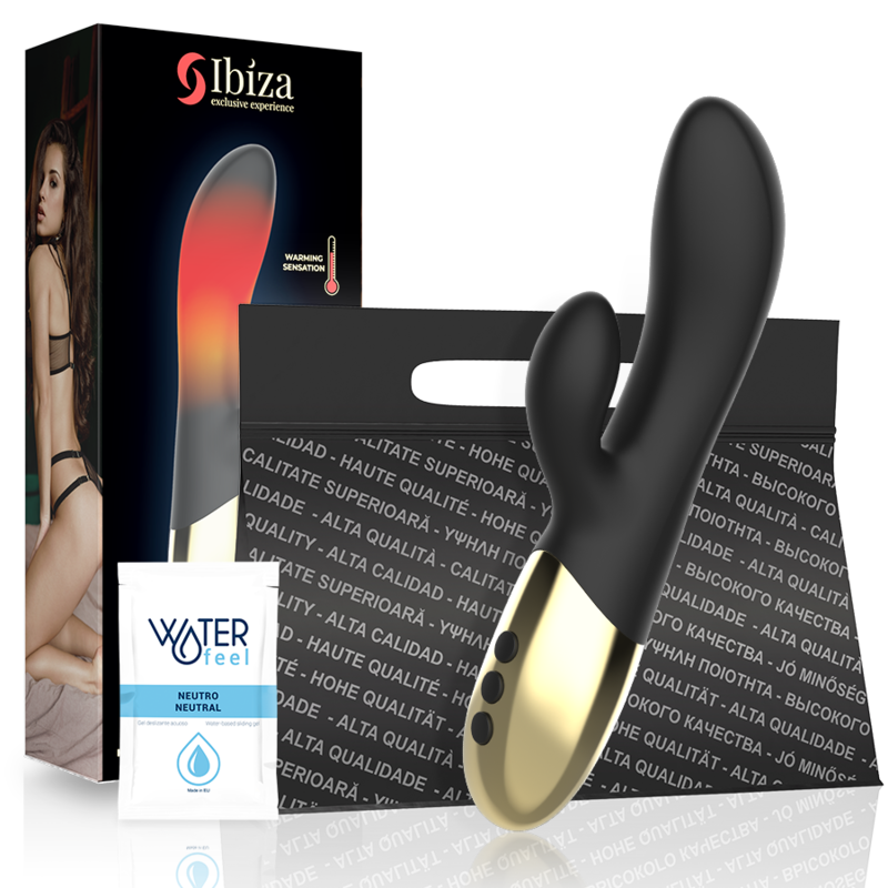 IBIZA – VIBRATEUR CHAUFFANT LAPIN