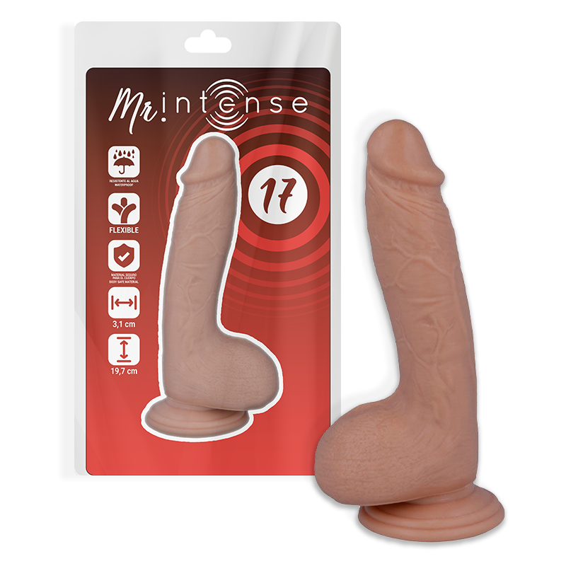 MR INTENSE – 17 PÉNIS RÉALISTE 19.7 CM -O- 4.1 CM