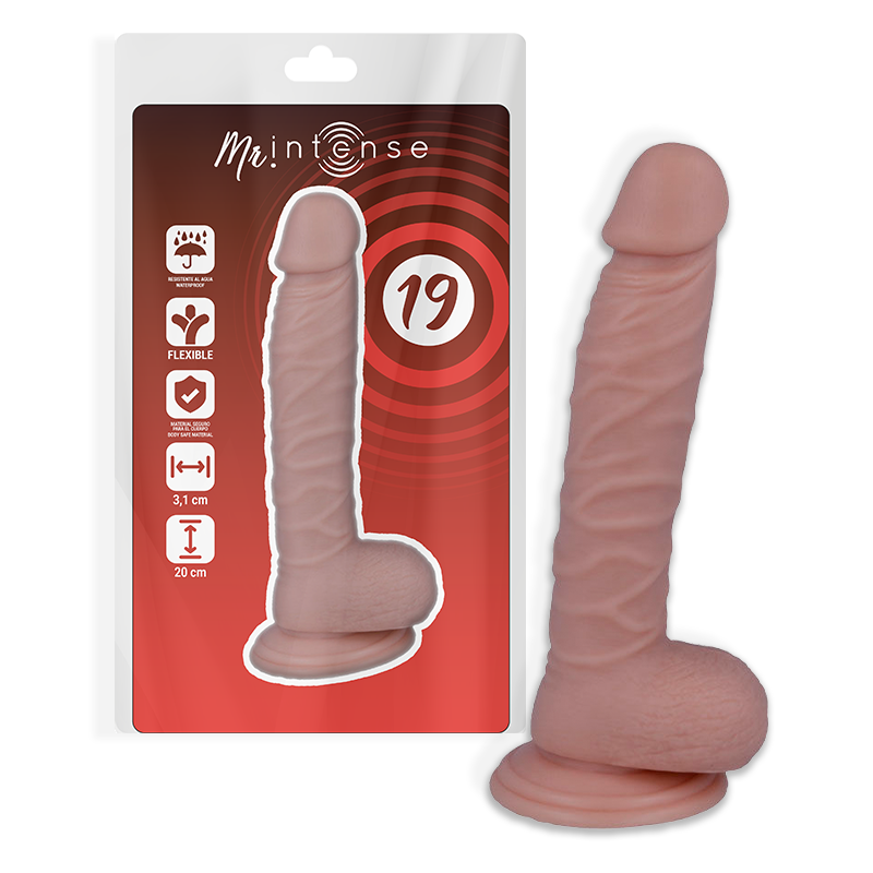 MR INTENSE – 19 PÉNIS RÉALISTE 20 CM -O- 3.1 CM