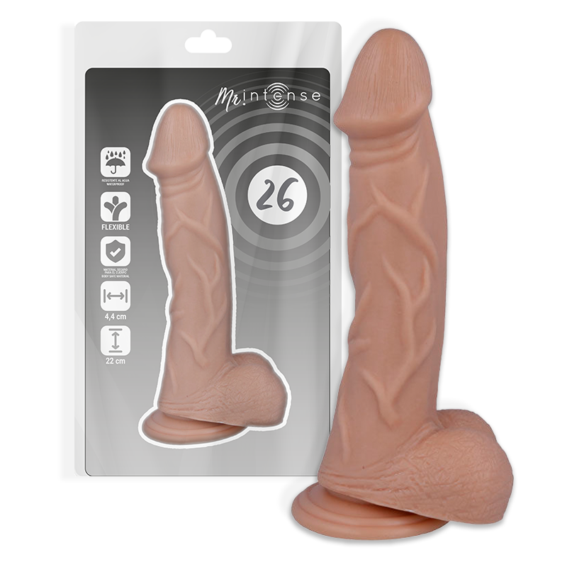 MR INTENSE – 26 PÉNIS RÉALISTE 22 CM -O- 4.4 CM