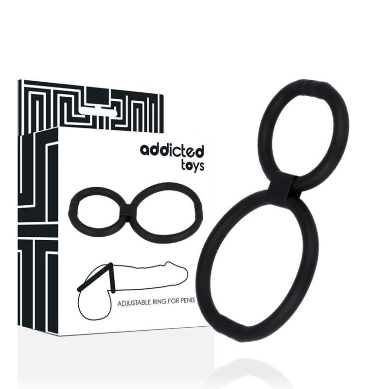 ADDICTED TOYS – ANNEAUX RÉGLABLES POUR PÉNIS