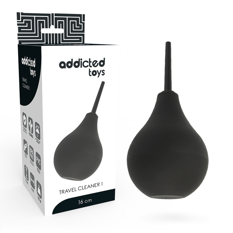ADICCTED TOYS – DOUCHE ANAL NOIR