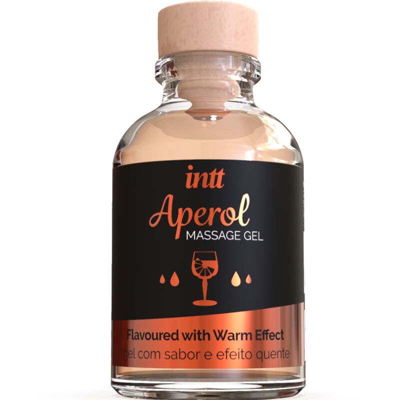 INTT MASSAGE  ORAL SEX – GEL DE MASSAGE APEROL EFFET CHALEUR INTENSE