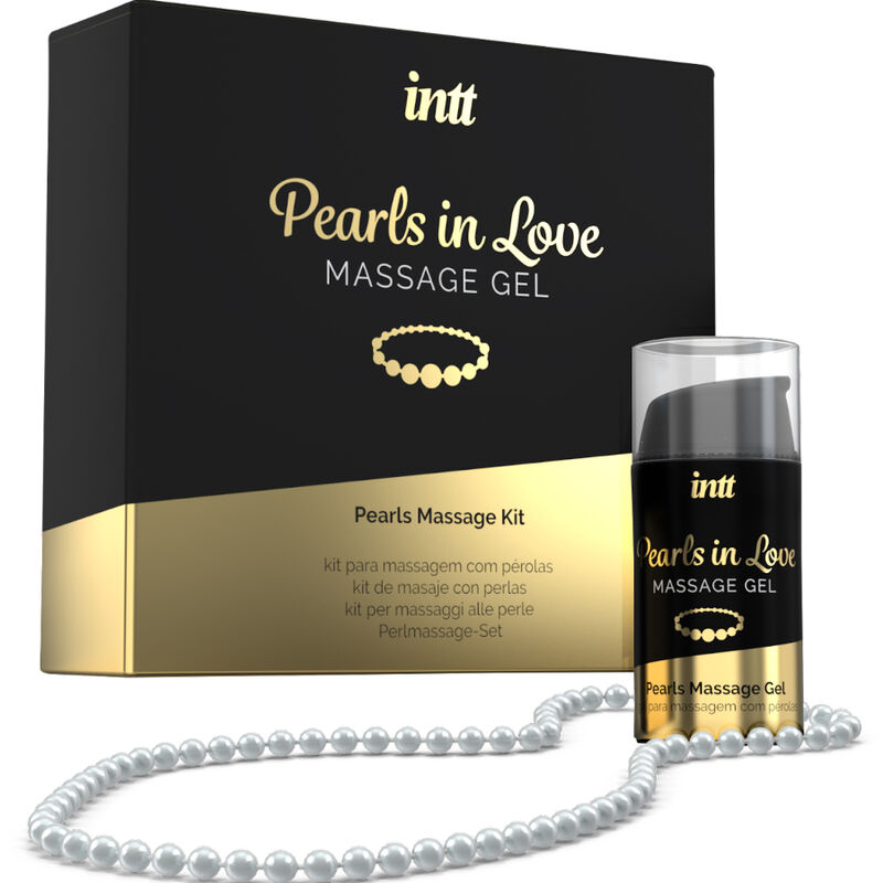 INTT MASSAGE  ORAL SEX – PERLES AMOUREUSES AVEC COLLIER DE PERLES ET GEL DE SILICONE