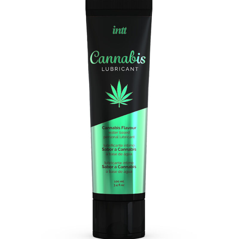 INTT LUBRICANTS – LUBRIFIANT INTIME A BASE DEAU SAVEUR CANNABIS