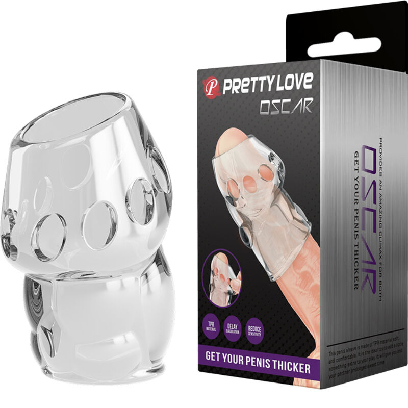 PRETTY LOVE – ÉPAISSISSANT DE PÉNIS TRANSPARENT OSCAR