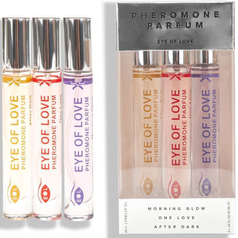 EYE OF LOVE – PARFUM EOL PHR 10 ML SET/3 – MORNING GLOW, ONE LOVE, AFTER DARK