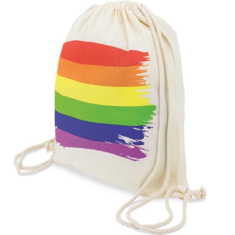 PRIDE – SAC  DOS DRAPEAU LGBT EN COTON