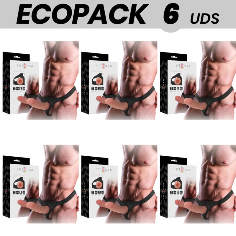 ECOPACK 6 UNITÉS – INTENSE ARNAIS CREUX AVEC GODE 16 X 3 CM