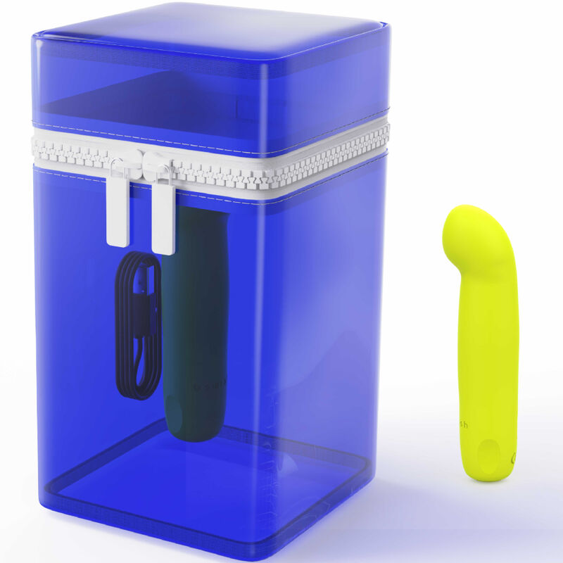 B SWISH – VIBRATEUR EN SILICONE RECHARGEABLE BCUTE CURVE INFINITE CLASSIC ÉDITION LIMITÉE JAUNE