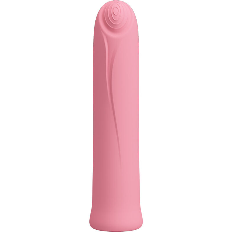 PRETTY LOVE – VIBRATEUR CURTIS MINI SUPER POWER 12 VIBRATIONS EN SILICONE ROSE