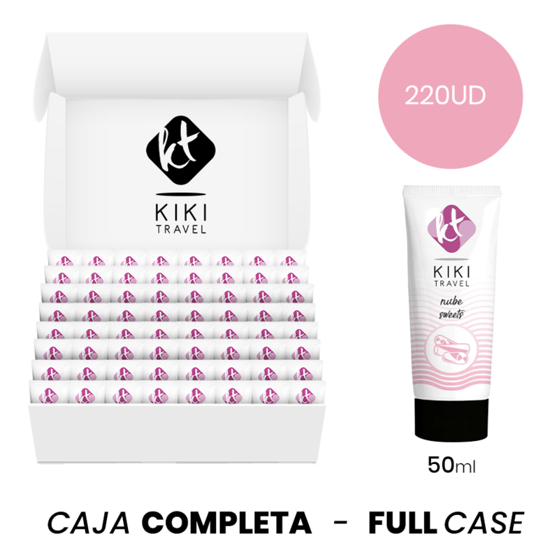 MOQ 220 – KIKÍ TRAVEL SAVEUR DE FRUITS TROPICAUX LUBRIFIANT A BASE DEAU – 50 ML