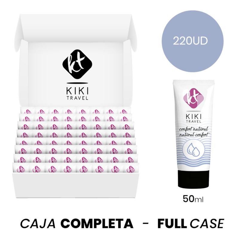 MOQ 220 – KIKÍ TRAVEL SAVEUR DE FRUITS TROPICAUX LUBRIFIANT A BASE DEAU – 50 ML