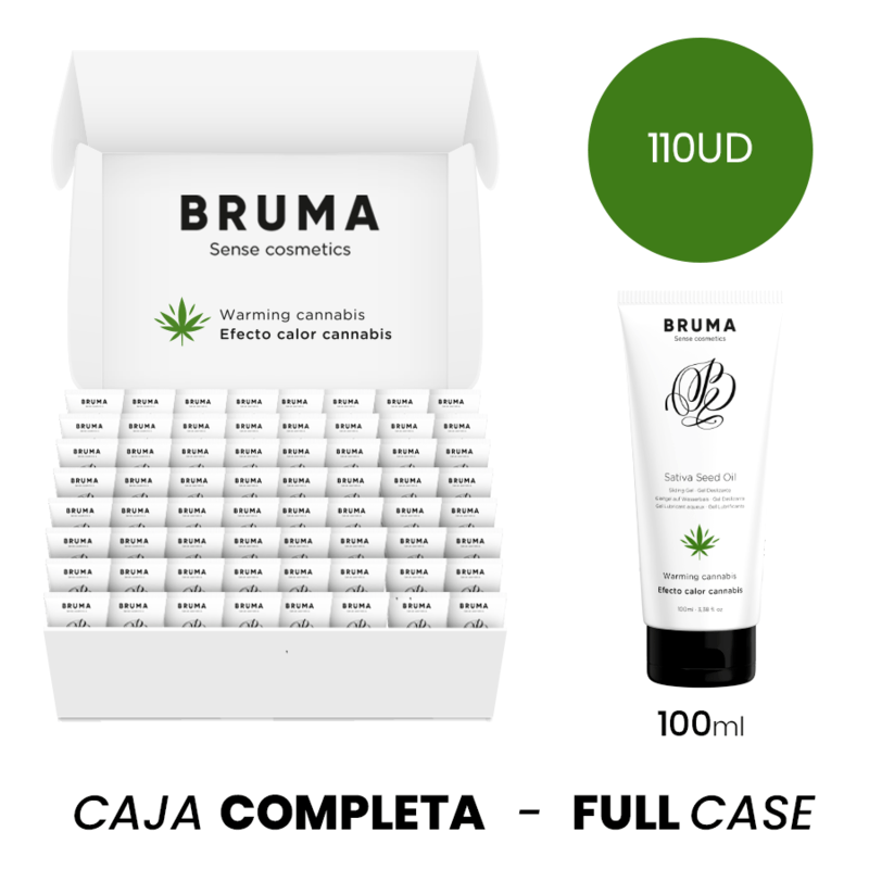 MOQ 110 – BRUMA SAVEUR DE FRUITS TROPICAUX LUBRIFIANT A BASE DEAU – 100 ML