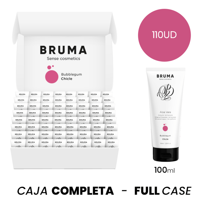 MOQ 110 – BRUMA SAVEUR DE FRUITS TROPICAUX LUBRIFIANT A BASE DEAU – 100 ML