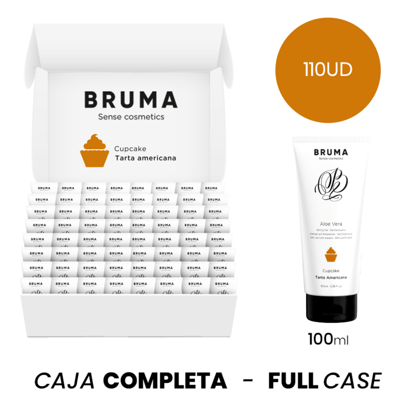 MOQ 110 – BRUMA SAVEUR DE FRUITS TROPICAUX LUBRIFIANT A BASE DEAU – 100 ML