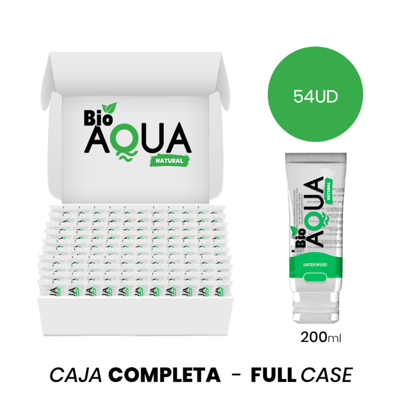 MOQ 54 – BIOAQUA LUBRIFIANT A BASE DEAU INGREDIENTS NATURELS 200 ML