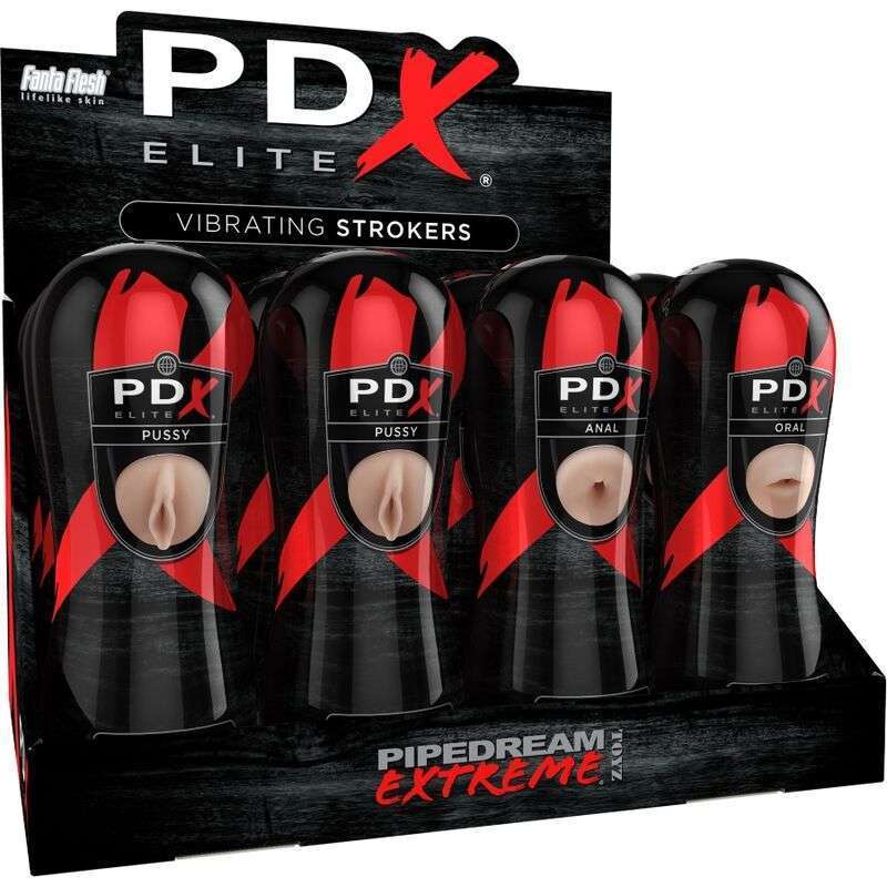 PDX ELITE – ENSEMBLE DE COUREURS 12 UNITÉS: 6X VAGIN, 3X ANO, 3X BOUCHE