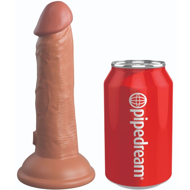 KING COCK – ELITE GODE RÉALISTE EN SILICONE 15.2 CM CARAMEL