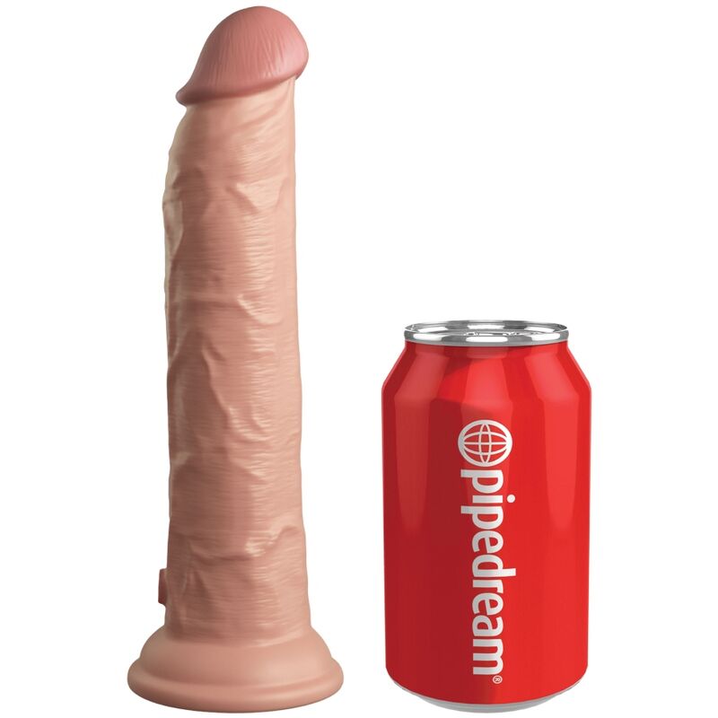KING COCK – ELITE VIBRATEUR GODE RÉALISTE  TÉLÉCOMMANDE EN SILICONE 23 CM