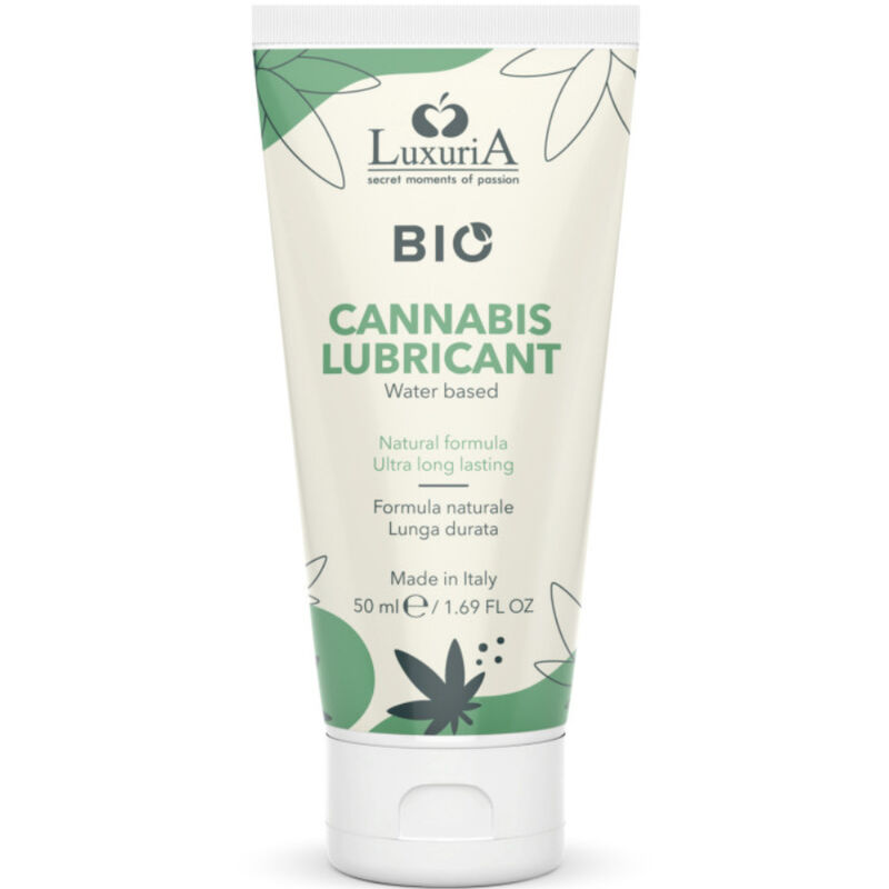 INTIMATELINE – LUXURIA LUBRIFIANT BASE DEAU BIO CANNABIS 50 ML