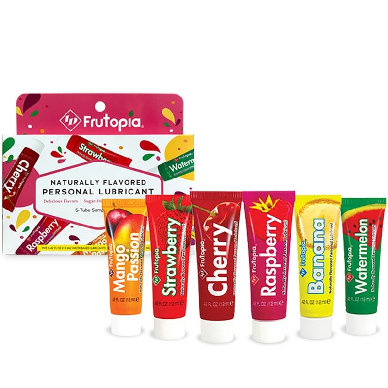 ID FRUTOPIA – LUBRIFIANT ASSORTIMENT 5 PACK 12 ML