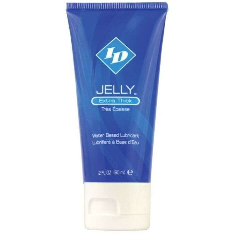 ID JELLY – LUBRIFIANT À BASE DEAU TUBE DE VOYAGE EXTRA ÉPAIS 60 ML