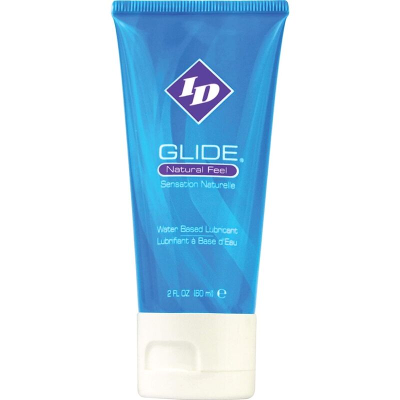 ID GLIDE – LUBRIFIANT BASE DEAU TUBE DE VOYAGE ULTRA LONGUE DURÉE 60 ML
