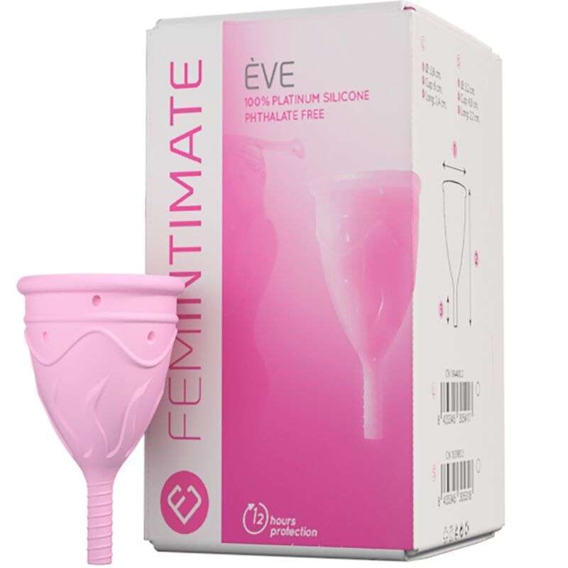 FEMINTIMATE – COUPE MENSTRUELLE EN SILICONE EVE – TAILLE S