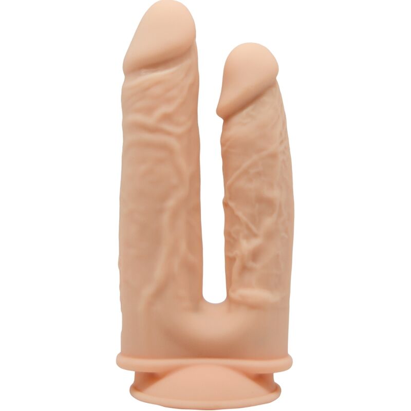 SILEXD – MODÈLE 1 VIBRATEUR PÉNIS RÉALISTE DOUBLE PÉNÉTRATION PREMIUM SILEXPAN SILICONE TÉLÉCOMMANDE 17.5 / 19.5 CM
