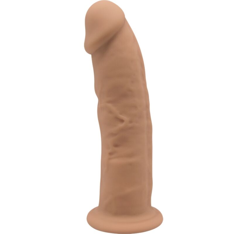 SILEXD – MODÈLE 2 PÉNIS RÉALISTE PREMIUM SILEXPAN SILICONE CARAMEL 15.4 CM