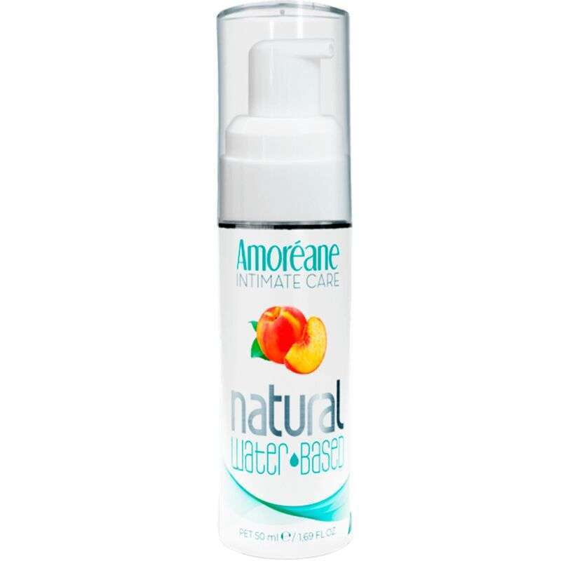 AMOREANE – LUBRIFIANT À BASE DEAU PÊCHE 50 ML