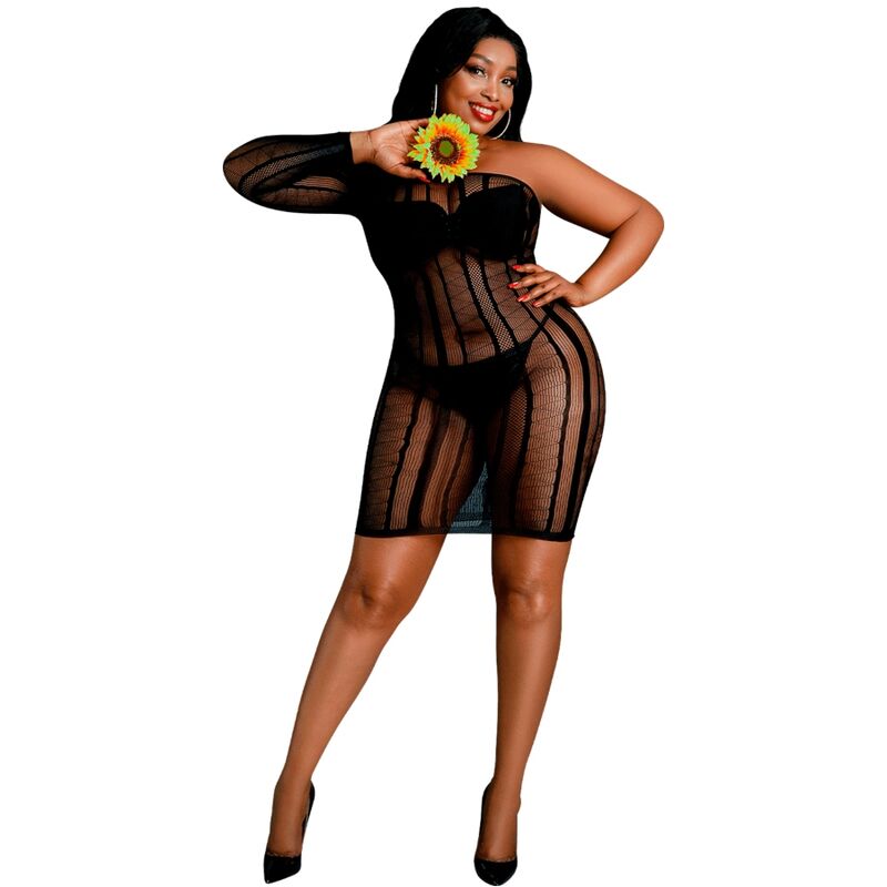MOONLIGHT – ROBE MODÈLE 5 NOIRE GRANDE TAILLE