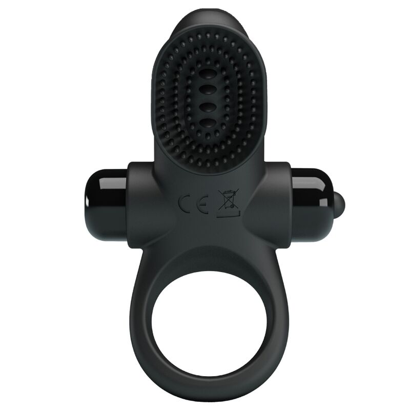 PRETTY LOVE – VIBRATOR RING II POUR LE PÉNIS NOIR