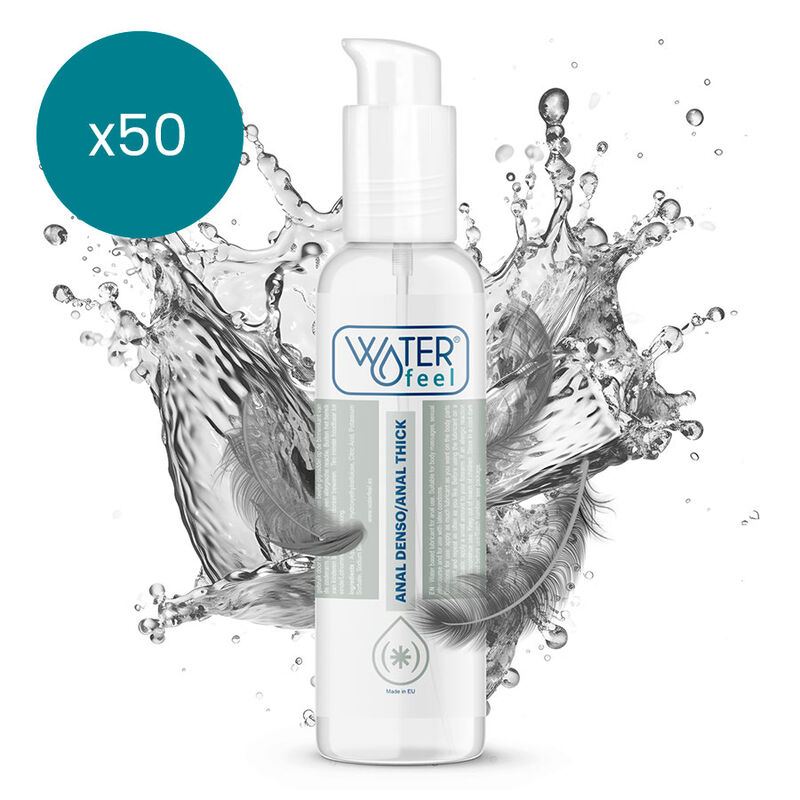 WATERFEEL – LUBRIFIANT ANAL 150 ML PACK 50 UNITÉS