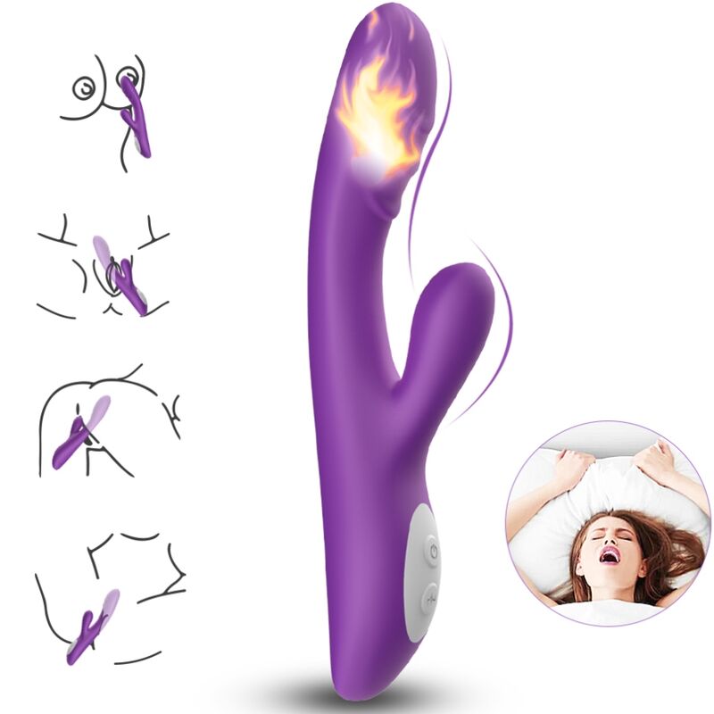 ARMONY – VIBRATEUR SPARK EFFET CHALEUR VIOLET