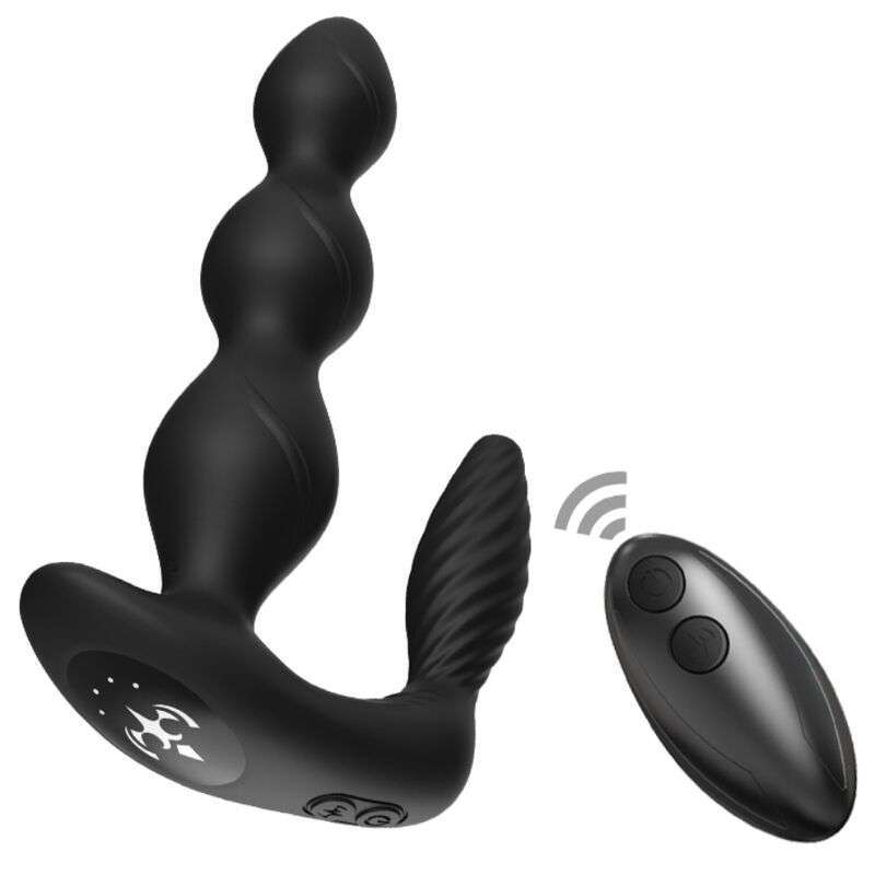 ARMONY – MANFUN VIBRATEUR  STIMULATEUR ANAL PLUG TÉLÉCOMMANDE NOIR