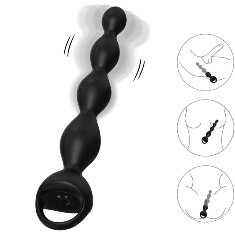 ARMONY – PLUG ANAL VIBRATEUR DOIGT NOIR