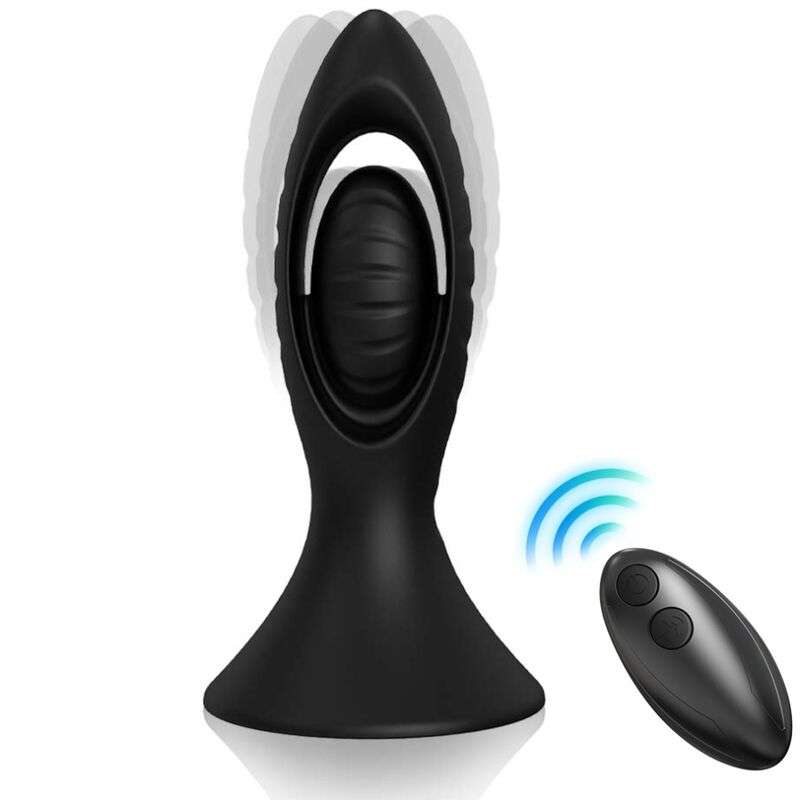 ARMONY – VIBRATEUR  PLUG ANAL SILICONE NOIR