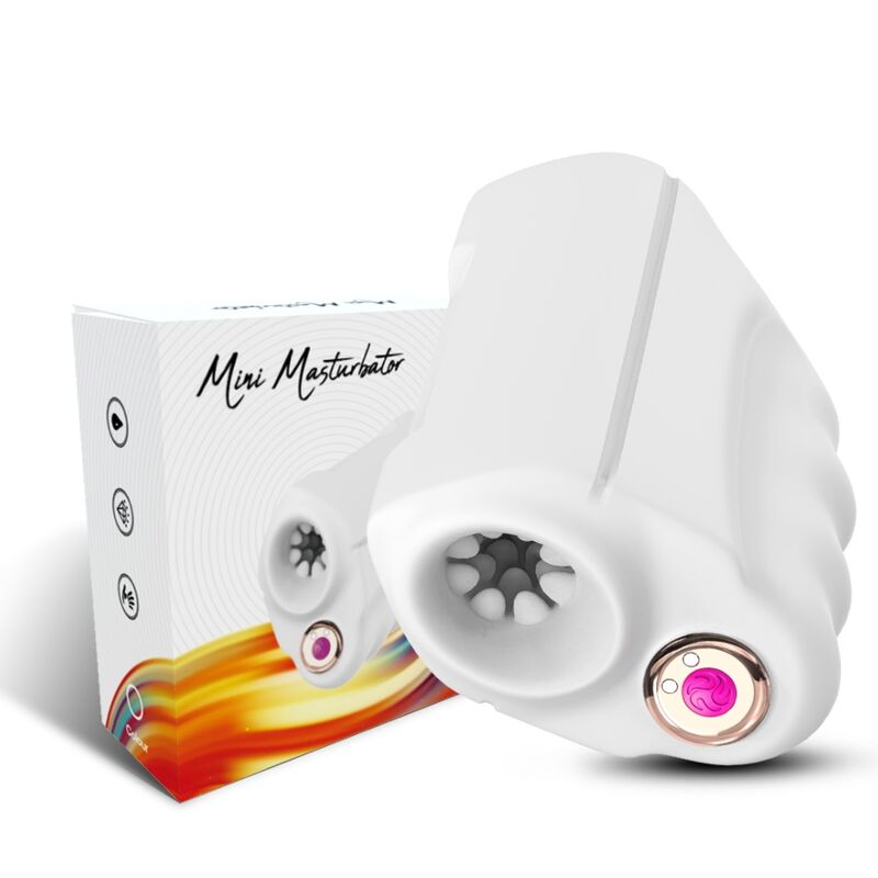 ARMONY – MASTER MASTURBATEUR  VIBRATEUR BLANC