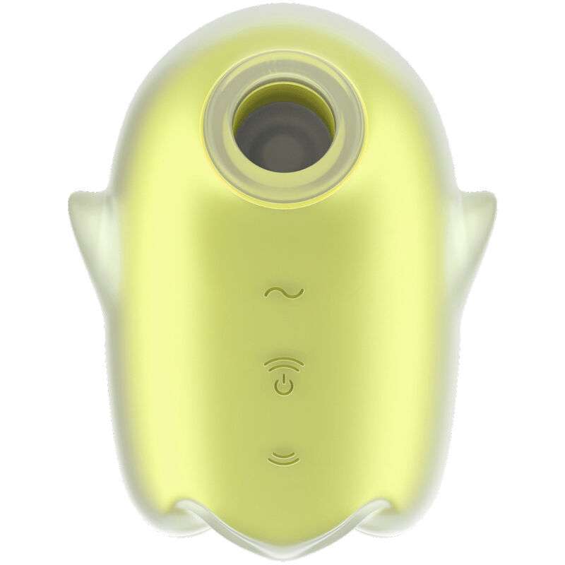 SATISFYER – GLOWING GHOST AIR PULSE  VIBRADOR AMARILLO