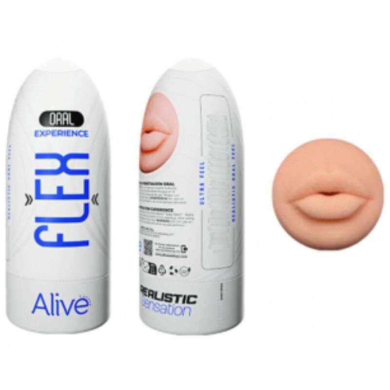 ALIVE – MASTURBATEUR MÂLE FLEX ORAL TAILLE M