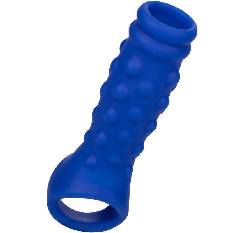 CALEXOTICS – ADMIRAL COUVERCLE DE PÉNIS EN PERLES SILICONE LIQUIDE BLEU