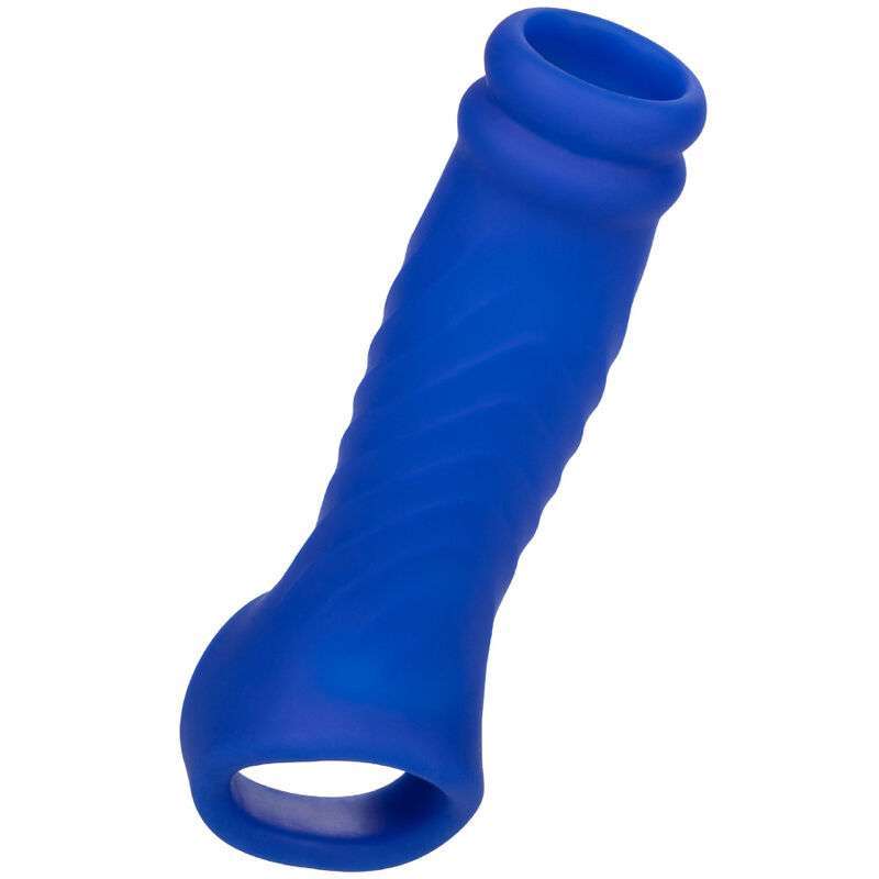 CALEXOTICS – ADMIRAL COUVERCLE DE PÉNIS WAVE SILICONE LIQUIDE BLEU