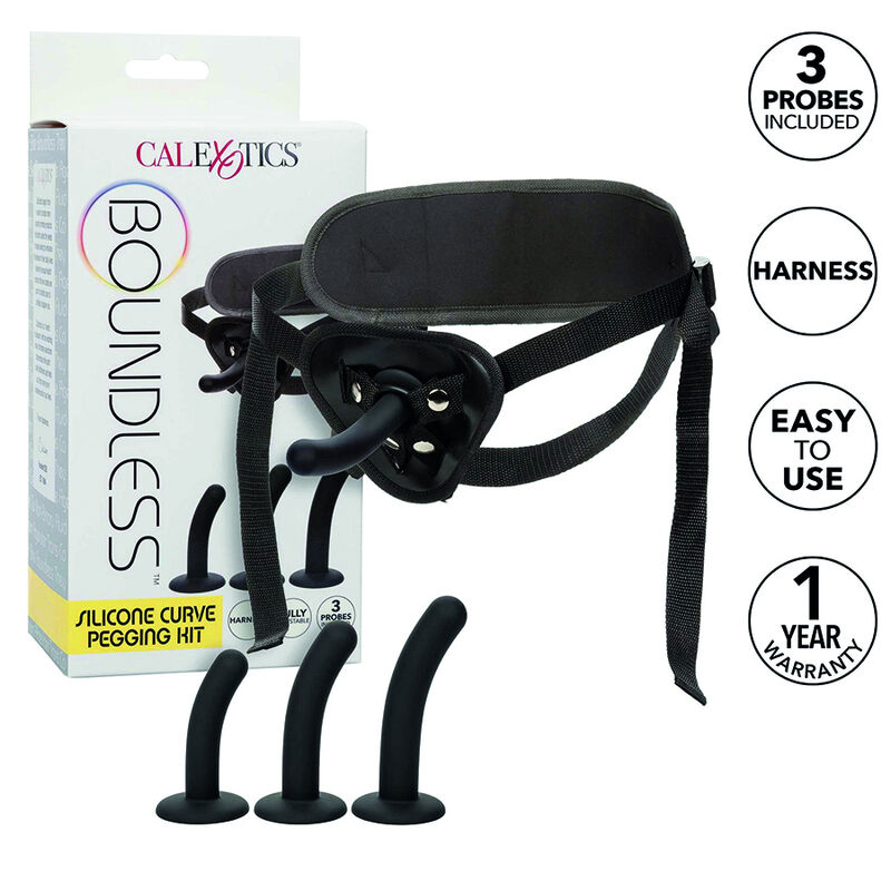 CALEXOTICS – BOUNDLESS KIT DE CHEVILLEMENT DE COURBE EN SILICONE
