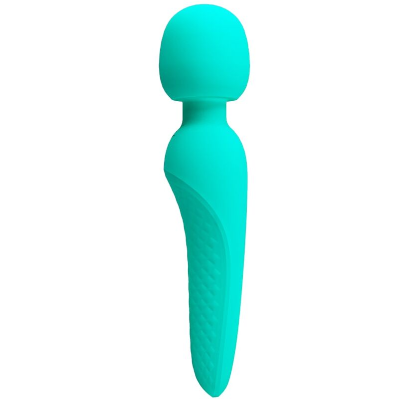 PRETTY LOVE – MASSEUR MEREDITH 12 MODES DE VIBRATION VERT AQUA