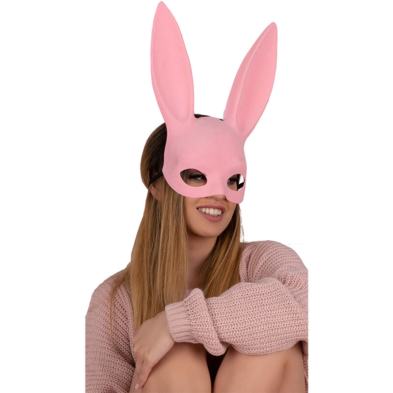 LIVCO CORSETTI FASHION – MASQUE KOHU LAPIN ROSE MJ009 TAILLE UNIQUE