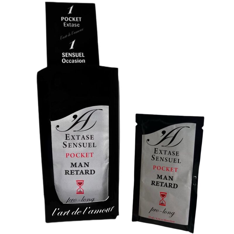 EXTASE SENSUAL – POCHE RETARDANT MASCULIN 10 ML