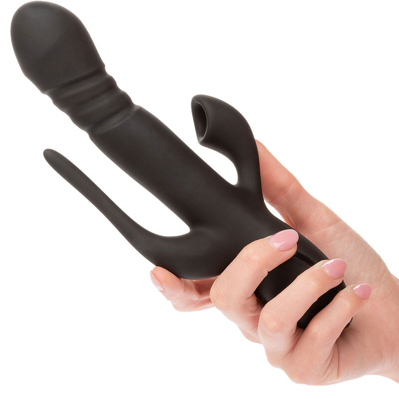 CALEXOTICS – VIBRATEUR TRIPLE EUPHORIA NOIR